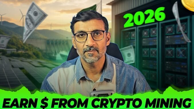 How to earn with Crypto mining in Pakistan | Complete guide for Beginner and Professionals 2026