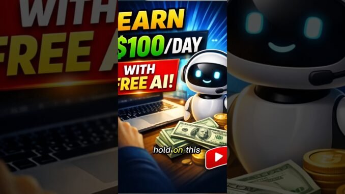 Make $100/Day Online With FREE AI (USA Beginner Guide)