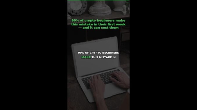 📈 90% of crypto beginners make this mistake in their f... #Shorts