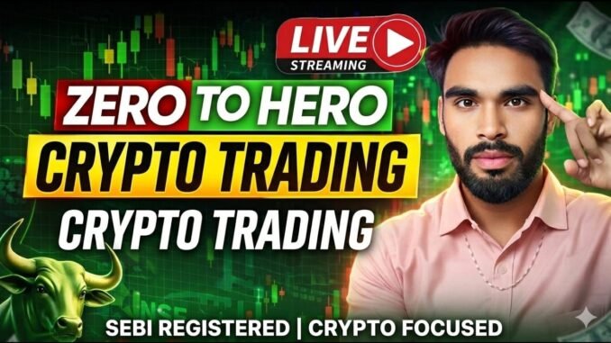 Crypto Trading For Beginners: Zero to Hero Strategy (Live) #livetrading