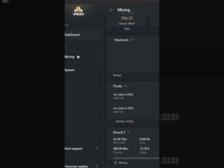 How to Configure the Mining Section in Vnish Firmware | Pool & Cooling Setup #bitcoinmining