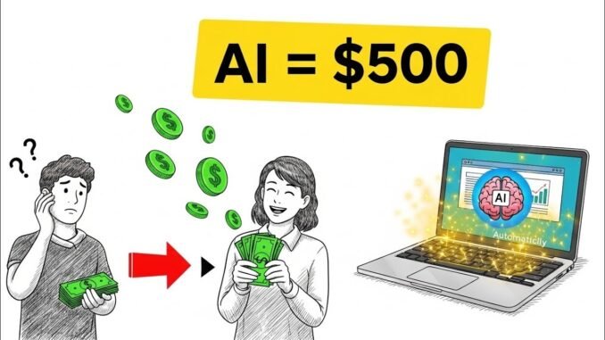 How to Make Your First $500 with AI (Beginner Friendly)