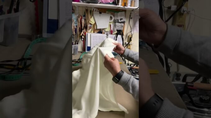 Plates marking,undershirt sewing tip for beginners AI voice over #bhinderssimplelife