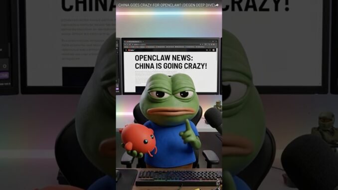 The best Ai News from your favorite frog! #pepe #claude #openclaw