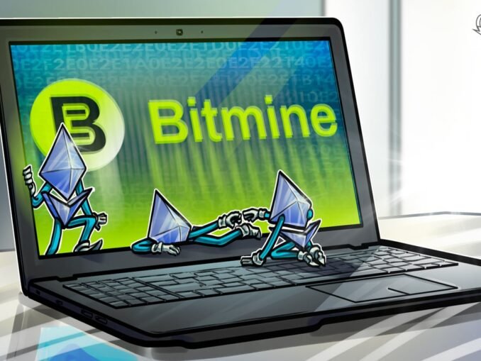 Tom Lee Says Mini Crypto Winter Ending as Bitmine Nears ETH Goal