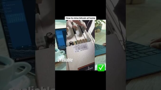 #bitcoinmining #miningbitcoin #homebitcoinmining #beginnersguide #stepbystep #bitcoin