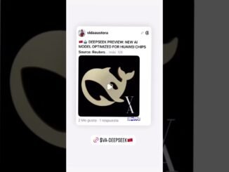 .🦄CRYPTO #NEWS 🇨🇳🤖 **DEEPSEEK PREVIEW: NEW AI MODEL OPTIMIZED FOR #HUAWEI CHIPS** #AI #deepseek