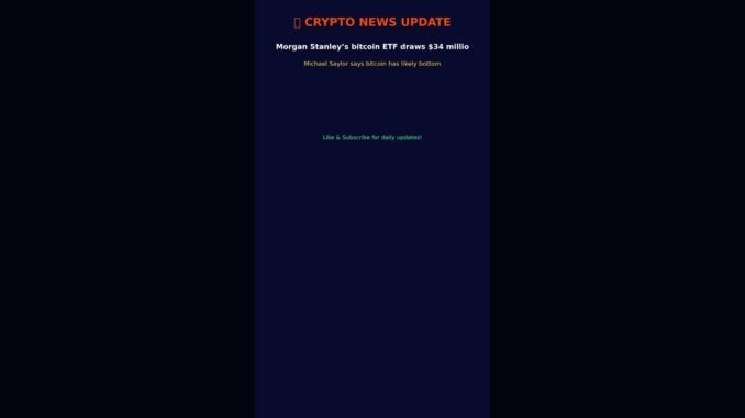 Crypto News April 08 2026 #Shorts #crypto #bitcoin