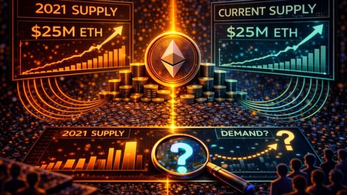 Ethereum Exchange Supply Is Back to 2021 Levels: Learn What Happens When Demand Returns