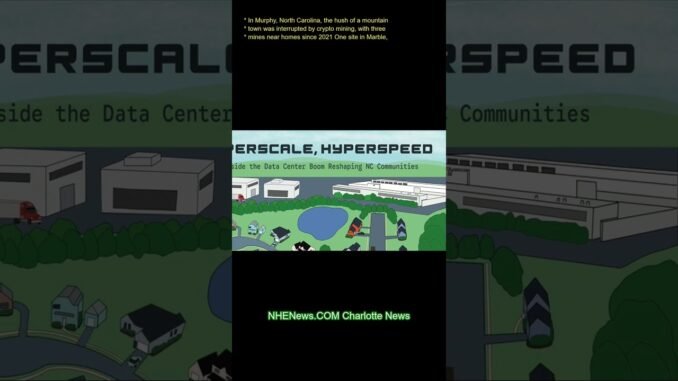 In Murphy, North Carolina, the hush of a mountain town was interrupted by crypto mining, with three