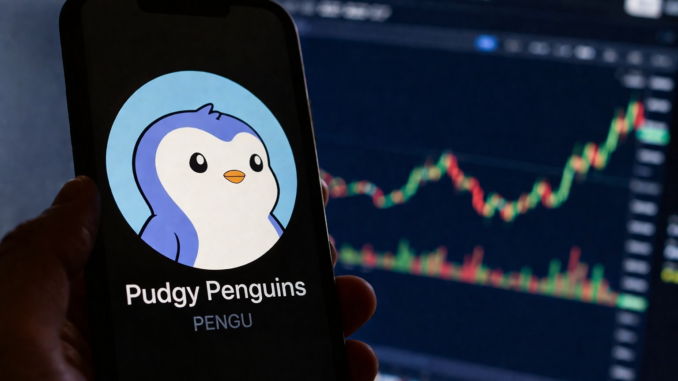 PENGU token jumps 14% amid Pudgy Penguins floor price pump