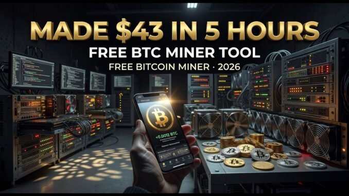 Discovered a Free BTC Miner Tool for Beginners — Start Mining Now!
