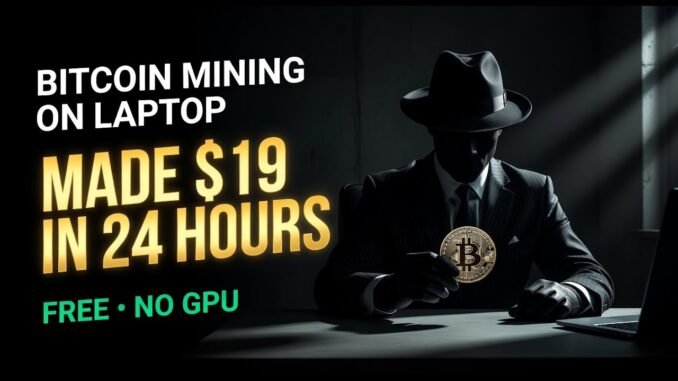 Set Up Your Own Bitcoin Miner in 2026 — Complete Guide to Mining on Your Laptop