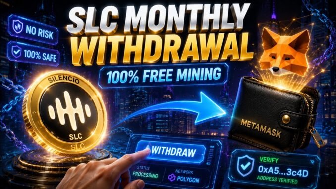 Silencio (SLC) Mining Tutorial 🚀 | How To Mine FREE SLC Coin & Withdraw To MetaMask
