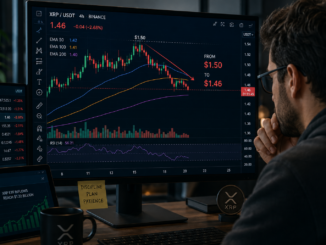 XRP retesting the $1.45 support level
