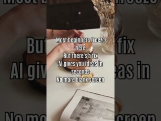 #shorts How AI Fixes the Blank Screen Problem for Beginners