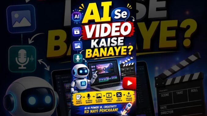 👉 AI Se Video Kaise Banaye? 2 Minute Mein Complete Guide! 🤖