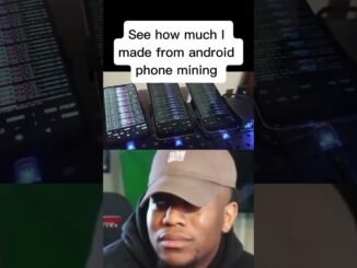 Android phone mining tutorial