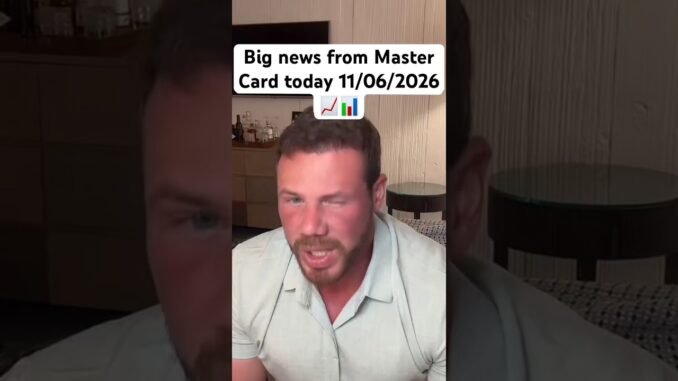 Big news from Master card today 🚨 #xrp #xrparmy #xrpnews #xrpcommunity #crypto