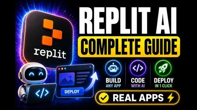 Replit AI Complete Guide — Build & Deploy Apps From Your Browser
