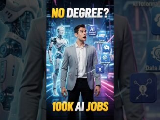 5 AI Jobs You Can Start Without a Degree (2026 Guide) #shorts #shortsfeed