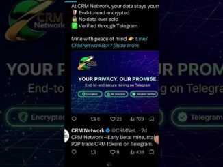 CRM Mining App Is LIVE! 🚀 Start Mining Before It's Too Late #CRM #Mining #Crypto