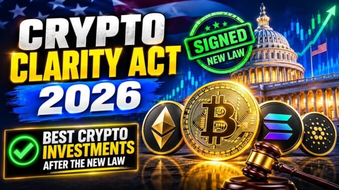 Crypto Clarity Act Will Change Everything — Here's Why Ondo Is Already Moving