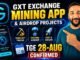 🔴 LIVE: GXT Exchange Mining App | TGE Confirmed 28 Aug | Airdrop Guide