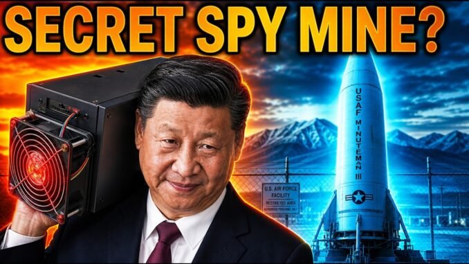 The Chinese Crypto Mine ONE MILE From America's Nuclear Missile Base