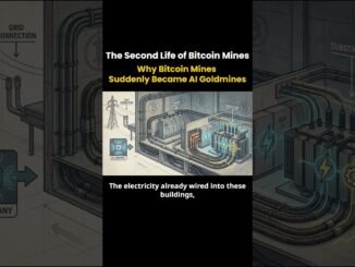 Why Bitcoin Mines Suddenly Became AI Goldmines #AIInfrastructure #BitcoinMining #PowerGrid