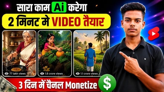 AI Se Gemini Video Kaise Banaye? Complete Guide Hindi ! AI Se Professional Video Kaise Banaye?