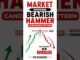 Big Bearish Hammer Candlestick Pattern For Beginners 👉#trading #stockmarket #shorts #youtubeshorts