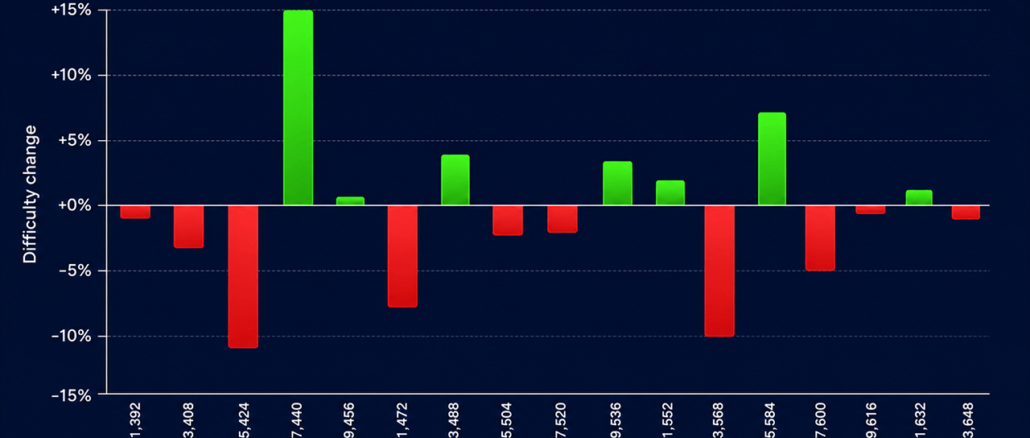 Bitcoin Mining Hits a Crossroads as Difficulty Hovers Near the Floor