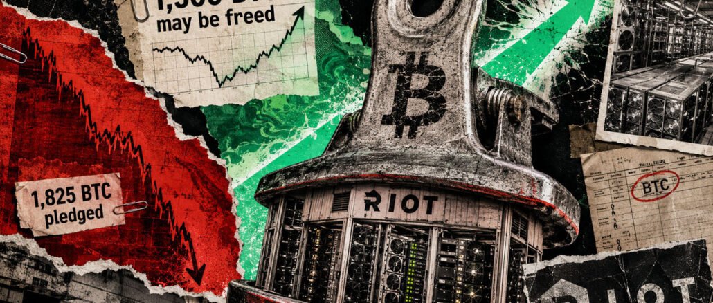 Bitcoin crash forced Riot to pledge 1,825 BTC, but this huge rally may now free up 1,500 BTC