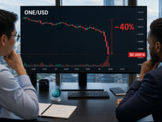 Harmony’s ONE token crashes 40% following a major exploit