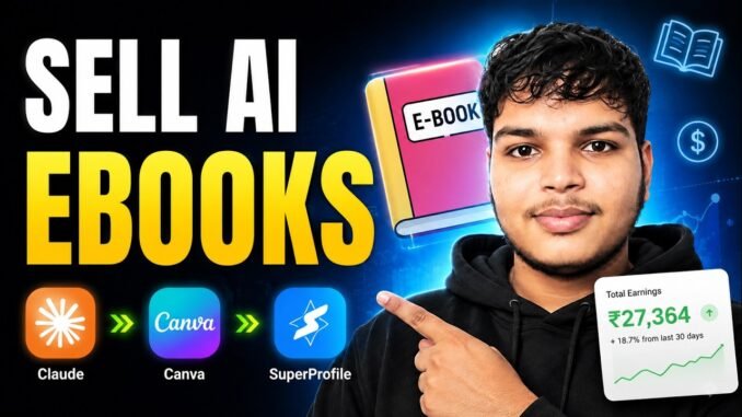 How to Create & Sell Ebooks Using AI (Zero Investment Ebook Blueprint)