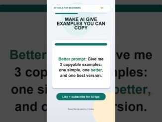 Make AI Give Examples You Can Copy