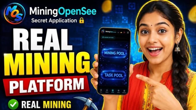 🔥 MiningOpenSee Secret Application | Real Mining Platform? Full Details & Complete Guide