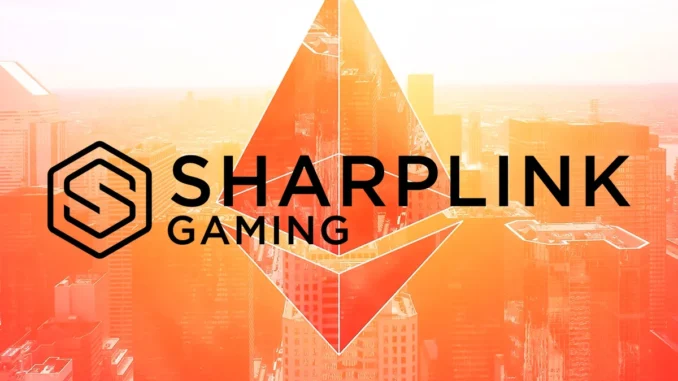 Sharplink Reports $394 Million Loss as Ethereum Prices Fall