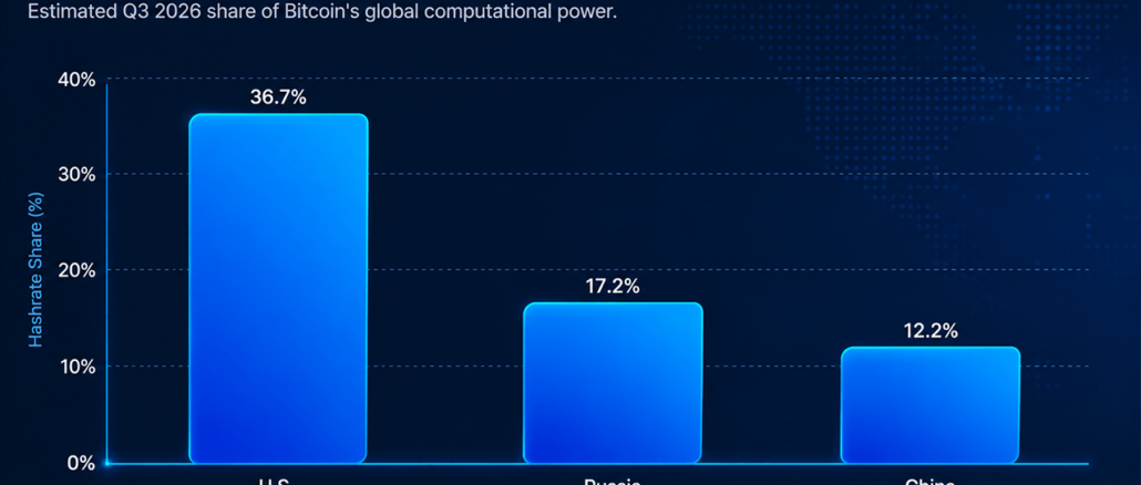 US Bitcoin Mining Grip Slips From Q1 to Q3 as Rival Nations Gain