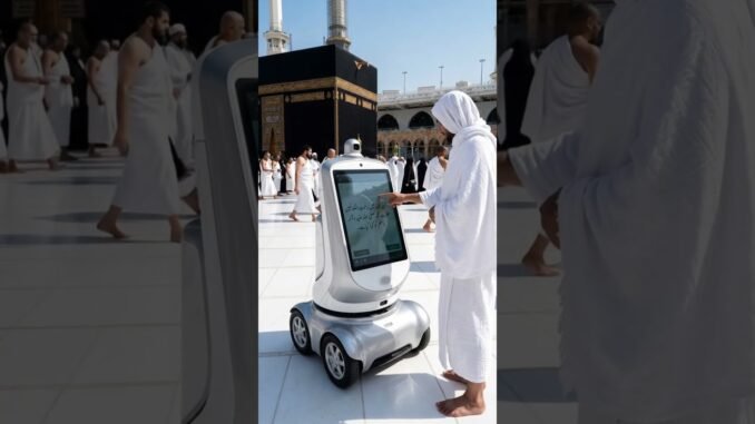 AI Guide Robot at Masjid al-Haram: Explaining Rahmat-ul-lil-Alameen in Urdu