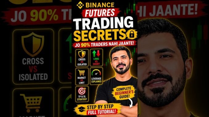 Before You Trade Binance Futures, Watch This! | Complete Beginner Tutorial