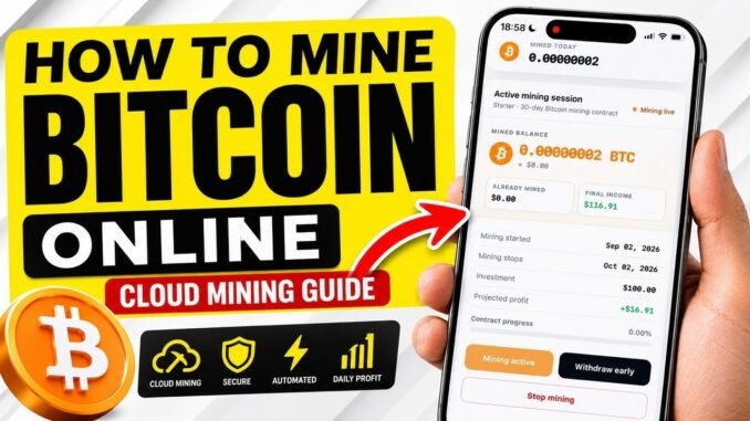 How to Mine Bitcoin Online with Trust Wallet | Cloud Mining Guide