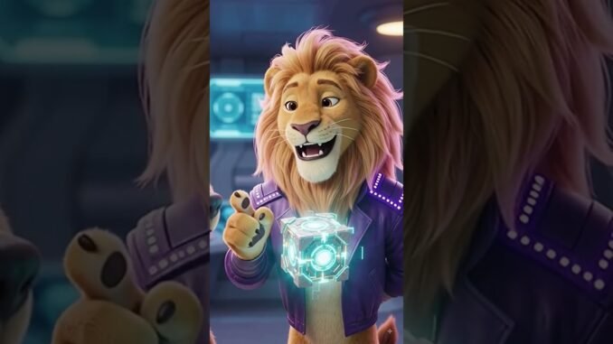 Meet Balu & Sher! 🐻🦁 Your New AI Guides | NextVerse 0.5 #Shorts