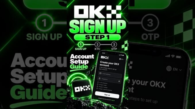 New to Crypto? Start with OKX (2026 Guide) #cryptotutorial #cryptobeginner #OKXsignup #OKX