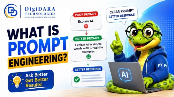 What is Prompt Engineering? 🤖 | Get Better AI Responses | AI for Beginners DigiDARA Technologies