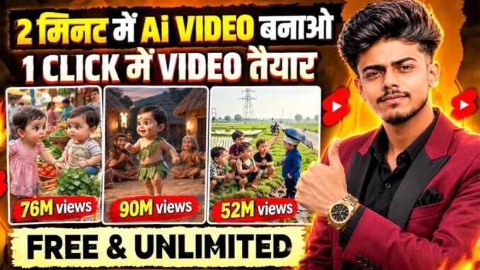 Bina Face Dikhaye AI Video Kaise Banaye | Step-by-Step Guide 2026 🚀