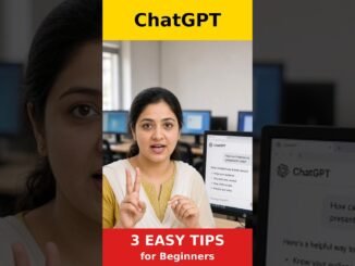 How to Use ChatGPT for Beginners (3 Tips)