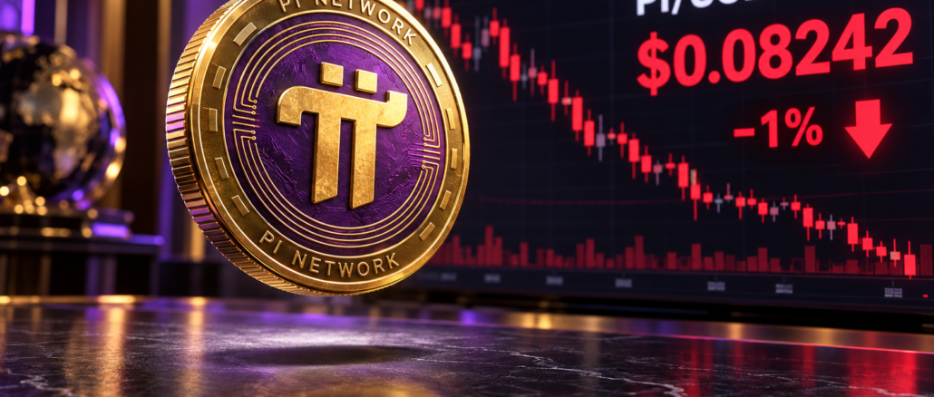 Pi Network dips 1% as falling Open Interest leaves $0.0801 support at risk