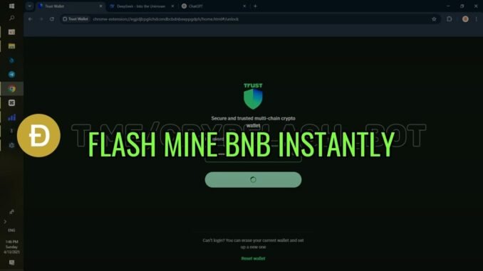 Test Drive Crypto Flash: Step by Step BNB Mining Tutorial 2026 #CryptoFlash #BnbMining